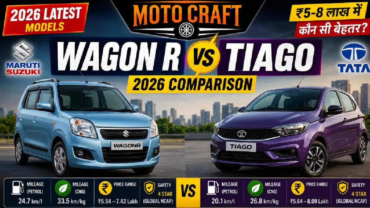 Maruti Wagon R vs Tata Tiago 2026