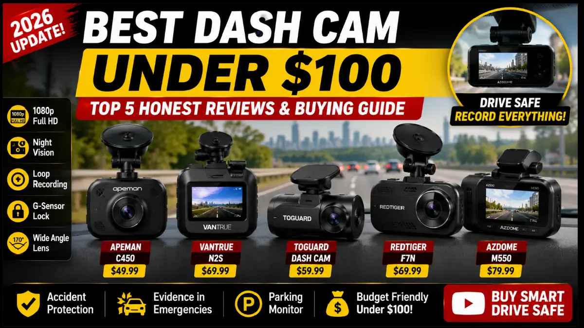 Best Dash Cam Under $100